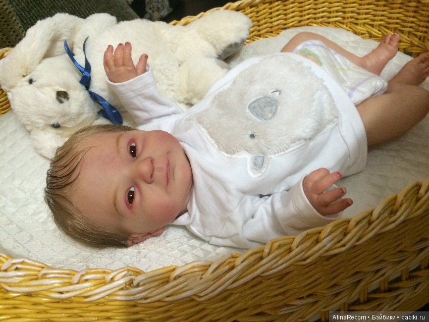 Маленькое солнышко Смилла в процессе