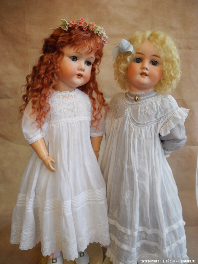 Очарованье белого платья — Редкие антикварные куклы и реплики: воск