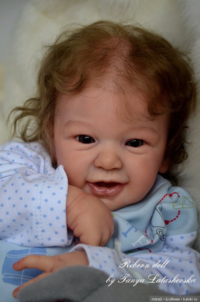 Улыбашка Феникс. Кукла реборн Татьяны Латашевской (фото 4)