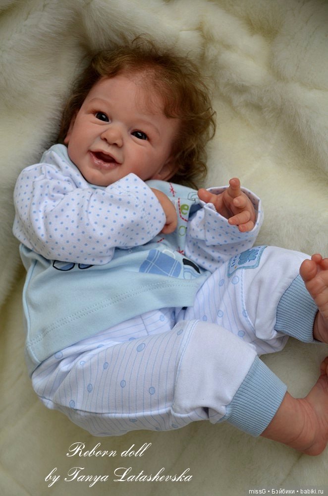 Улыбашка Феникс. Кукла реборн Татьяны Латашевской (фото 3)