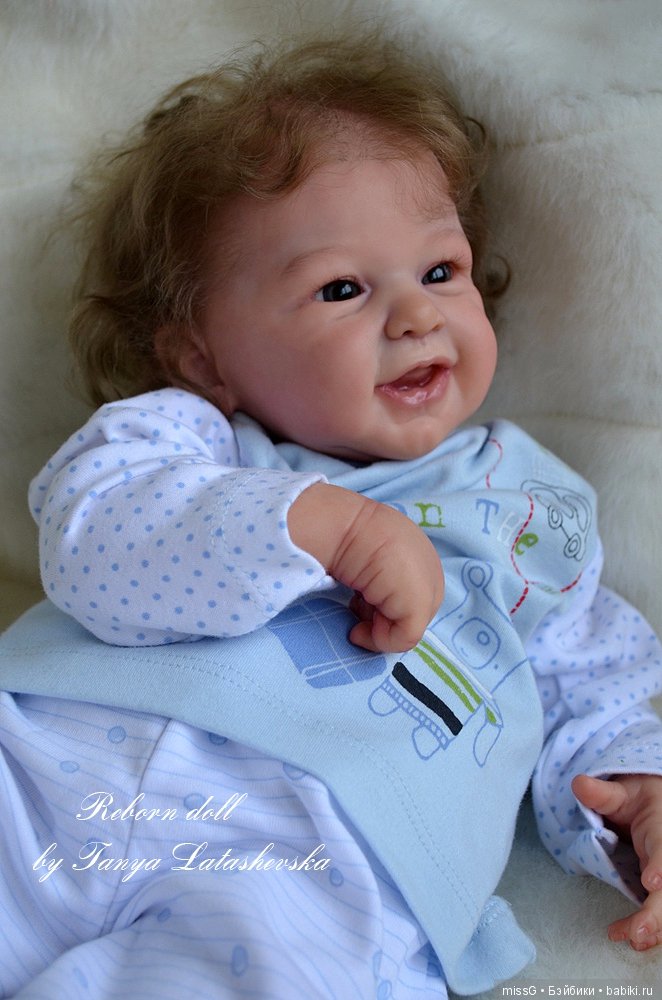 Улыбашка Феникс. Кукла реборн Татьяны Латашевской (фото 5)