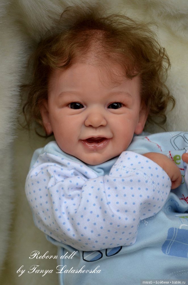 Улыбашка Феникс. Кукла реборн Татьяны Латашевской