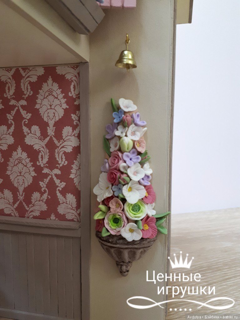 Миниатюрная кроватка домик (фото 6)