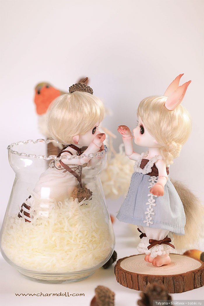 Charm doll продают Pine Cone-Momo и Squirrel-Miumiu (фото 7)
