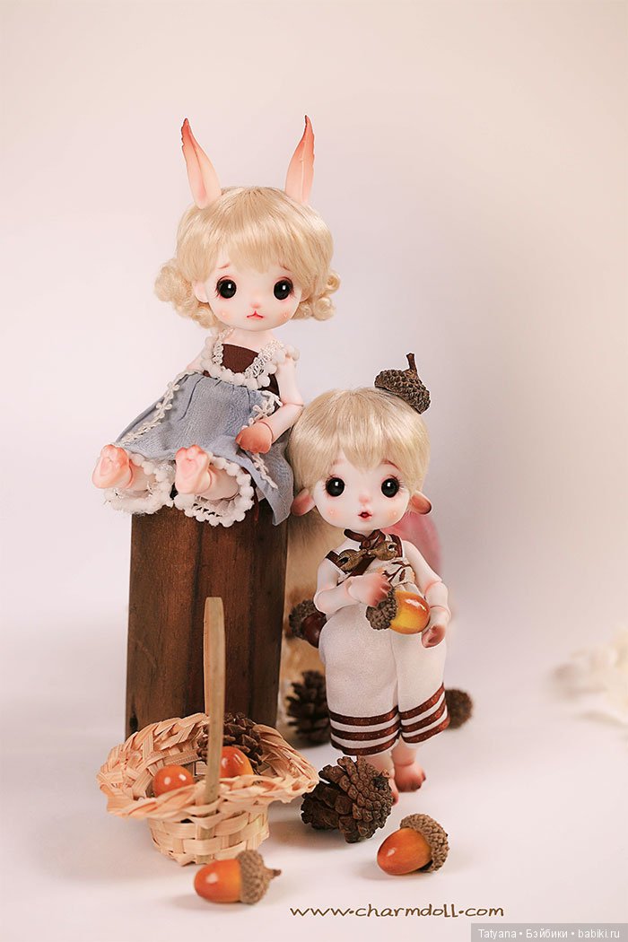 Charm doll продают Pine Cone-Momo и Squirrel-Miumiu (фото 3)