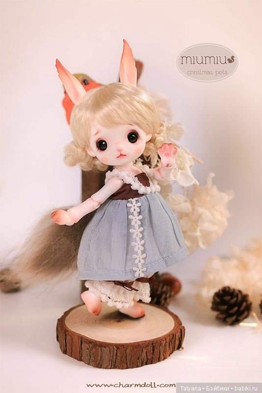 Charm doll продают Pine Cone-Momo и Squirrel-Miumiu (фото 6)