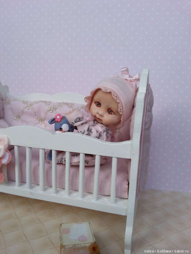 Анютка — Авторские миниатюрные куклы: лепка