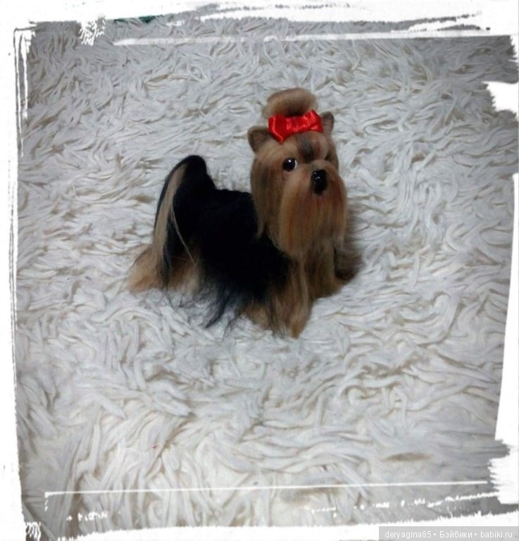 Мини йорик — Валяные игрушки из шерсти: сухое валяние