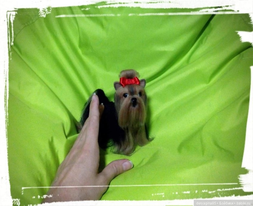 Мини йорик — Валяные игрушки из шерсти: сухое валяние (фото 8)