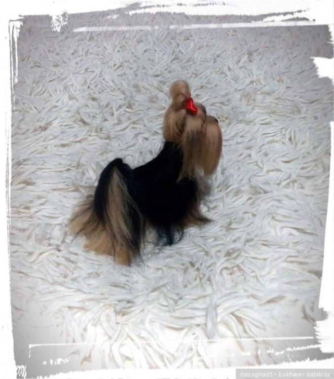 Мини йорик — Валяные игрушки из шерсти: сухое валяние