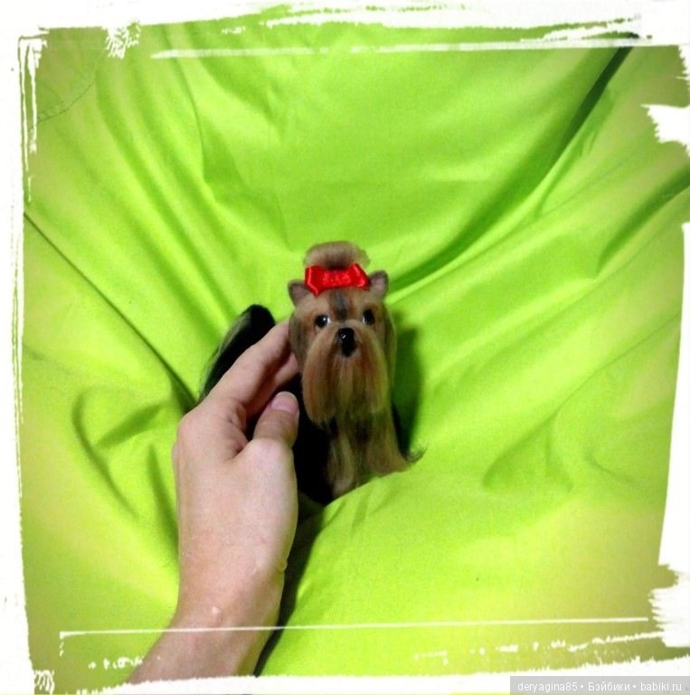 Мини йорик — Валяные игрушки из шерсти: сухое валяние (фото 6)