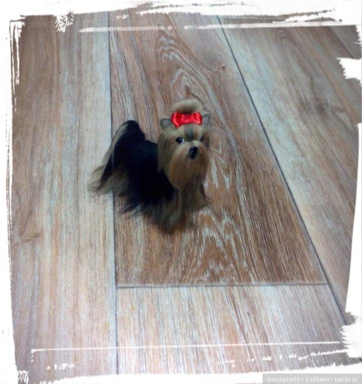 Мини йорик — Валяные игрушки из шерсти: сухое валяние