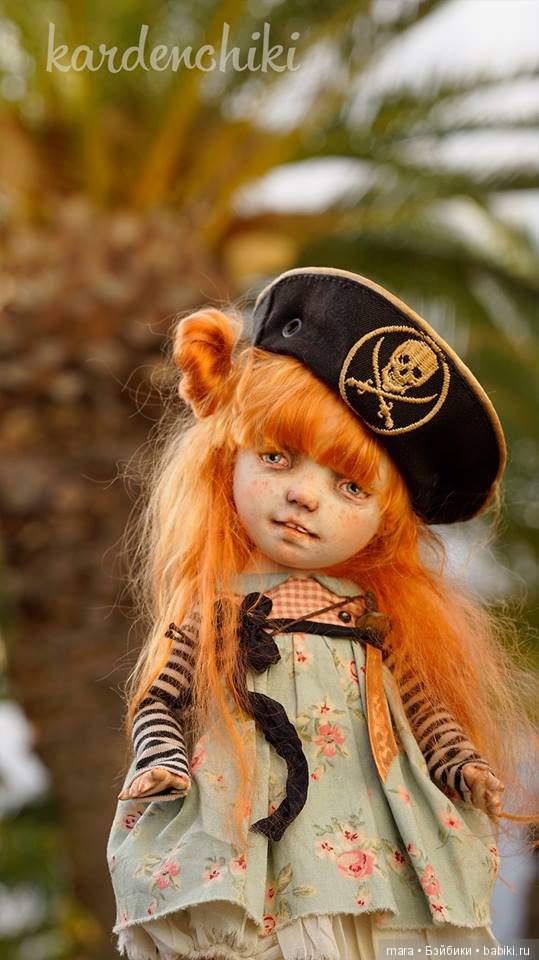 Пиратка Мэри, Kardenchiki art dolls (фото 2)