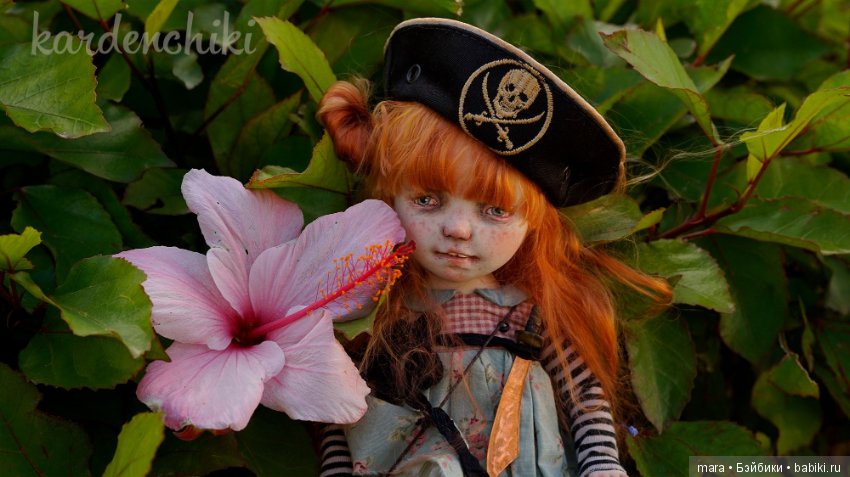 Пиратка Мэри, Kardenchiki art dolls (фото 4)