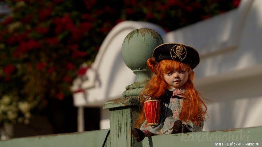 Пиратка Мэри, Kardenchiki art dolls (фото 6)