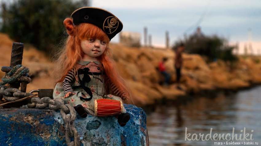 Пиратка Мэри, Kardenchiki art dolls (фото 9)