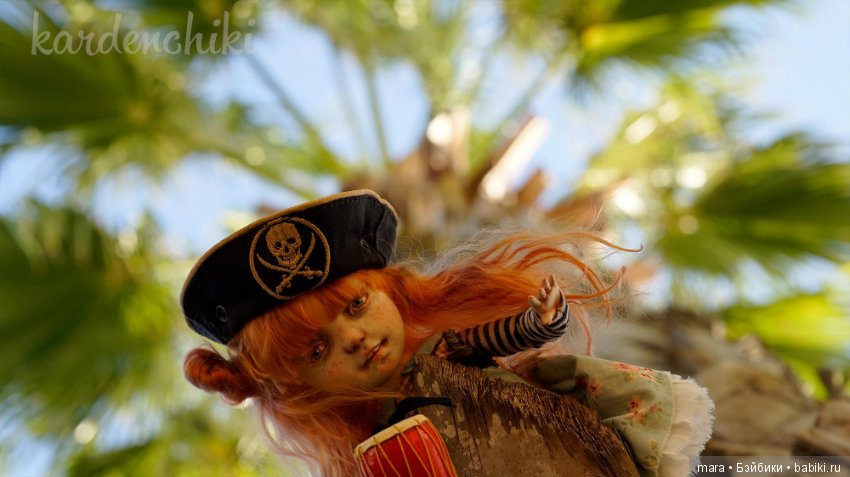 Пиратка Мэри, Kardenchiki art dolls (фото 7)