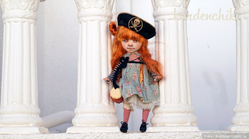 Пиратка Мэри, Kardenchiki art dolls (фото 8)