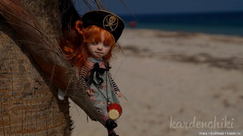 Пиратка Мэри, Kardenchiki art dolls (фото 10)