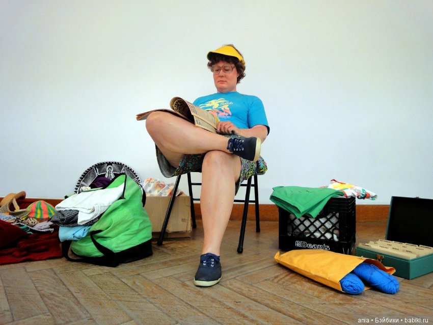 Американский скульптор-реалист Дуэйн Хэнсон