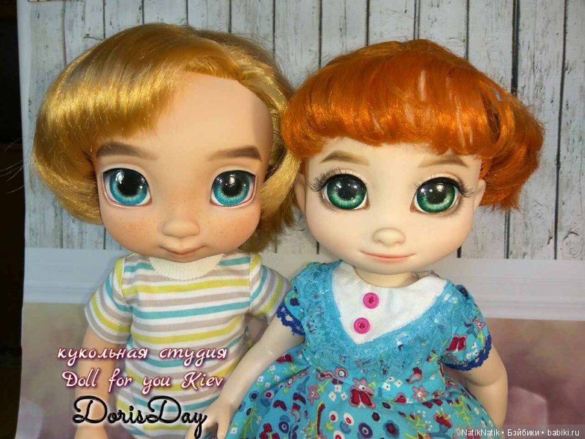 Антон и Анна - куколки Disney Animators (фото 8)