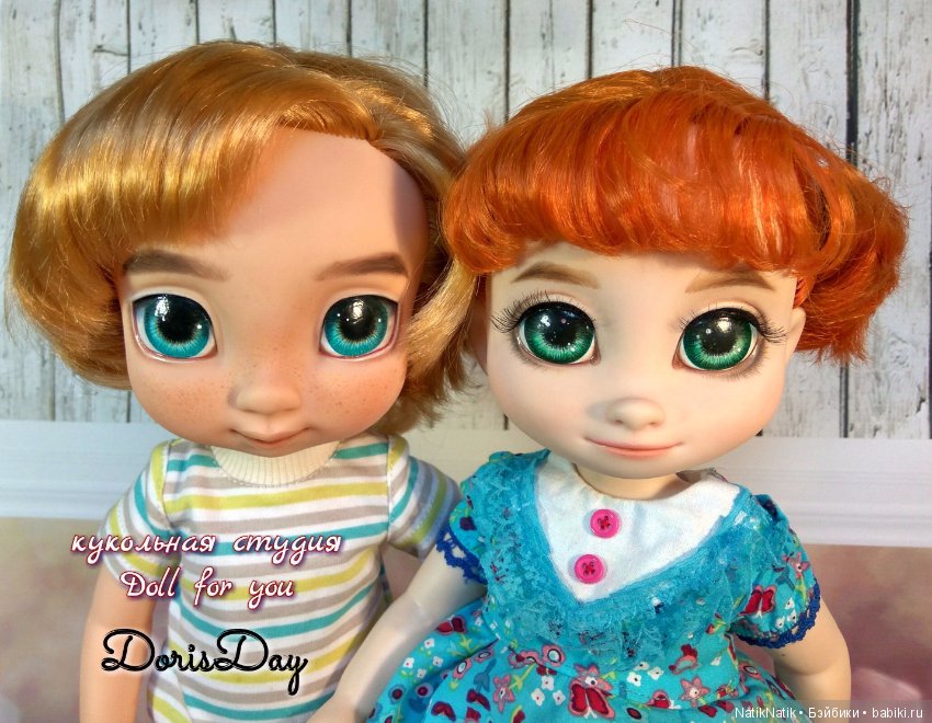Антон и Анна - куколки Disney Animators (фото 6)