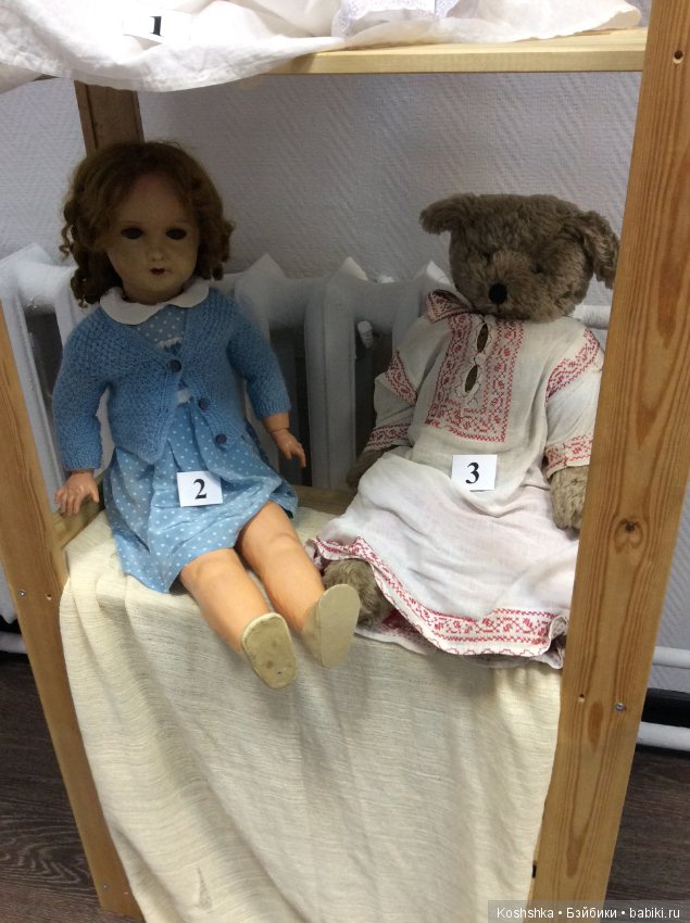 Выставка антикварных кукол Марины Политовой, Орехово-Зуево 2017