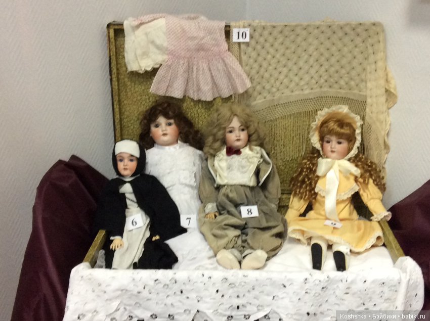 Выставка антикварных кукол Марины Политовой, Орехово-Зуево 2017