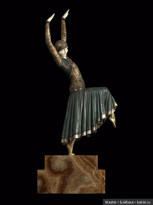 Ожившая бронза Demetre H.Chiparus, Дмитрий Чипарус
