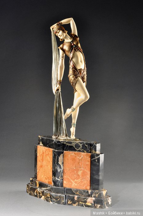 Ожившая бронза Demetre H.Chiparus, Дмитрий Чипарус (фото 3)