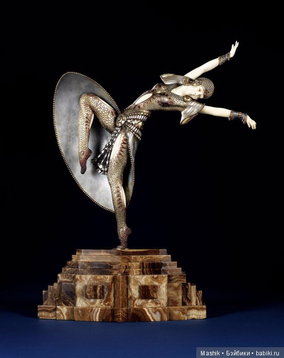 Ожившая бронза Demetre H.Chiparus, Дмитрий Чипарус