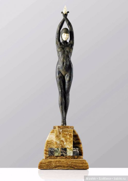 Ожившая бронза Demetre H.Chiparus, Дмитрий Чипарус