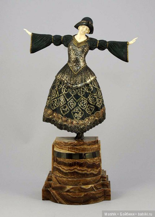 Ожившая бронза Demetre H.Chiparus, Дмитрий Чипарус