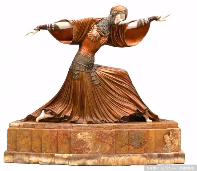 Ожившая бронза Demetre H.Chiparus, Дмитрий Чипарус