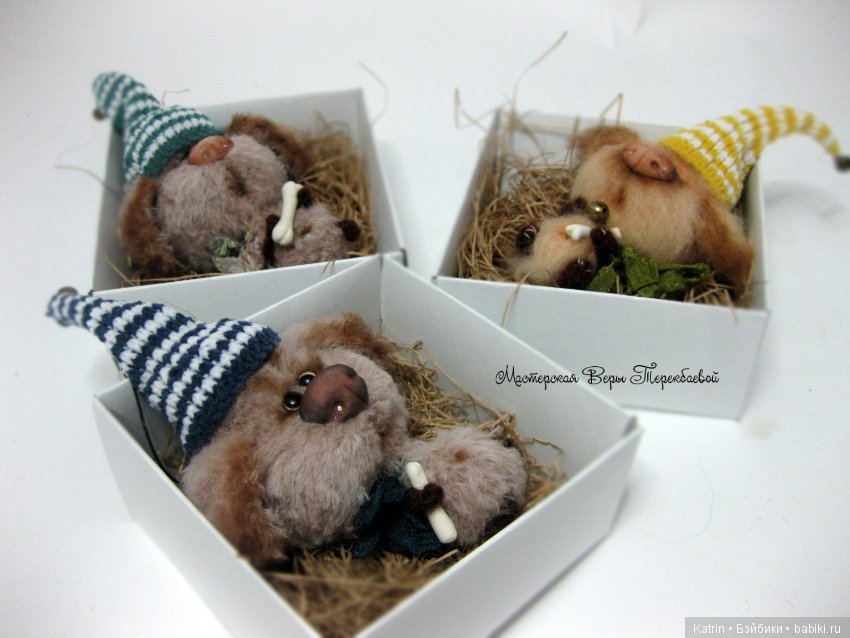 Авторские вязанные игрушки, автор Вера Терекбаева