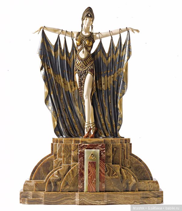 Ожившая бронза Demetre H.Chiparus, Дмитрий Чипарус