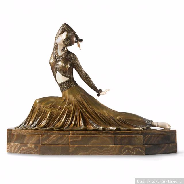 Ожившая бронза Demetre H.Chiparus, Дмитрий Чипарус