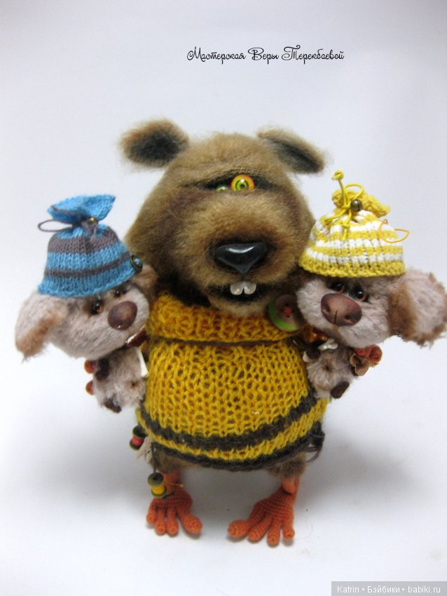 Авторские вязанные игрушки, автор Вера Терекбаева (фото 2)