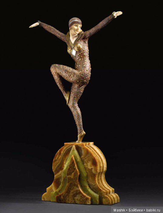 Ожившая бронза Demetre H.Chiparus, Дмитрий Чипарус