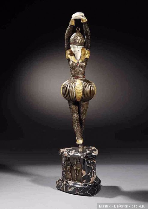 Ожившая бронза Demetre H.Chiparus, Дмитрий Чипарус