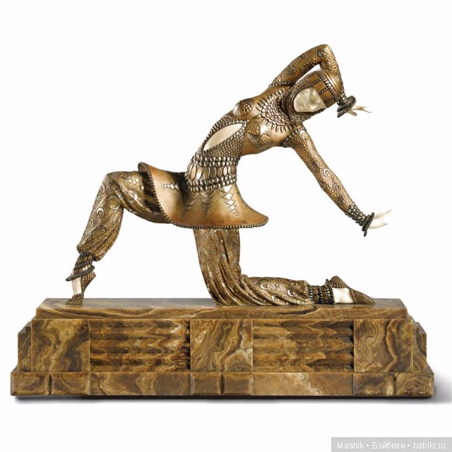 Ожившая бронза Demetre H.Chiparus, Дмитрий Чипарус (фото 4)