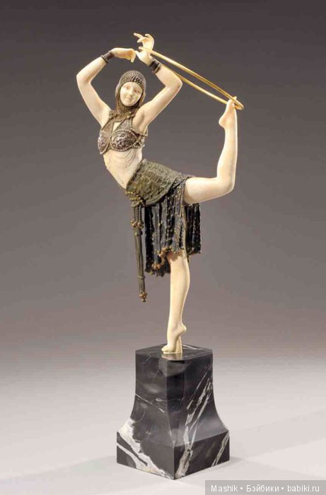 Ожившая бронза Demetre H.Chiparus, Дмитрий Чипарус