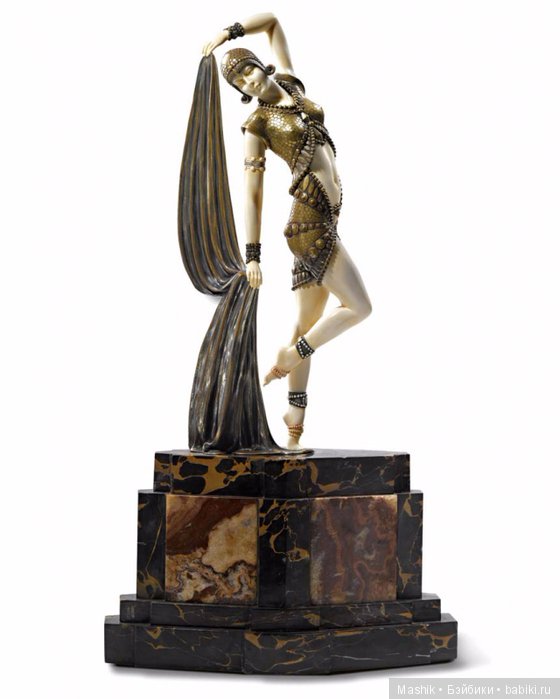 Ожившая бронза Demetre H.Chiparus, Дмитрий Чипарус