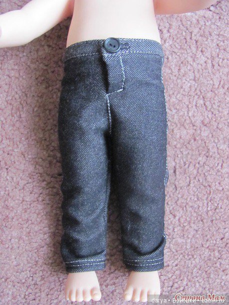 Выкройка штанишкек для кукол Disney Animators (фото 2)