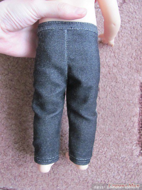 Выкройка штанишкек для кукол Disney Animators (фото 4)