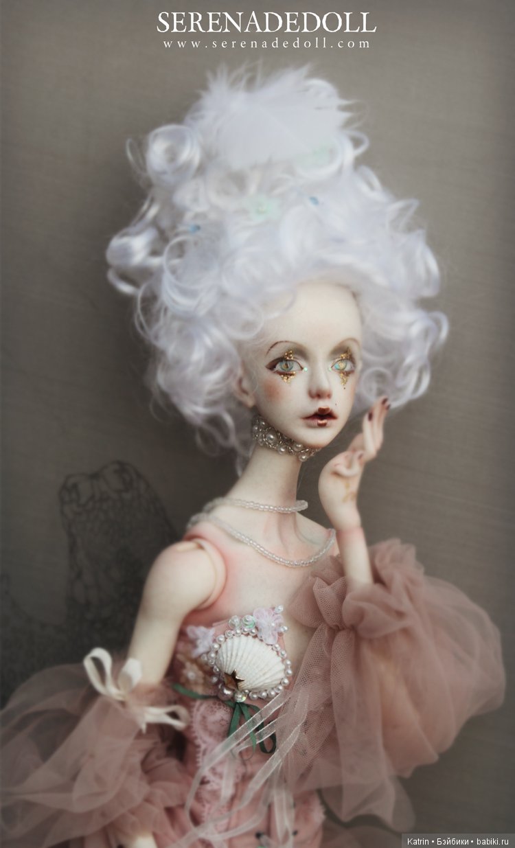 Nun у Serenadedoll — Авторские шарнирные куклы своими руками: лепка (фото 5)