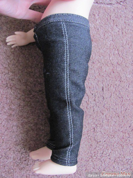 Выкройка штанишкек для кукол Disney Animators (фото 3)