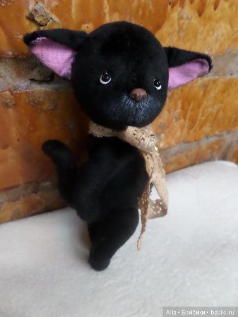 Выкройка котенка Тоси Рыбкиной