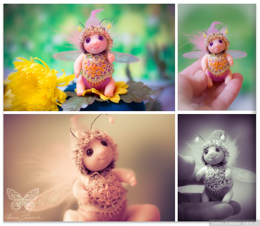 Жужик Пинки. Авторская куколка ©Инесса Кирьянова (фото 10)