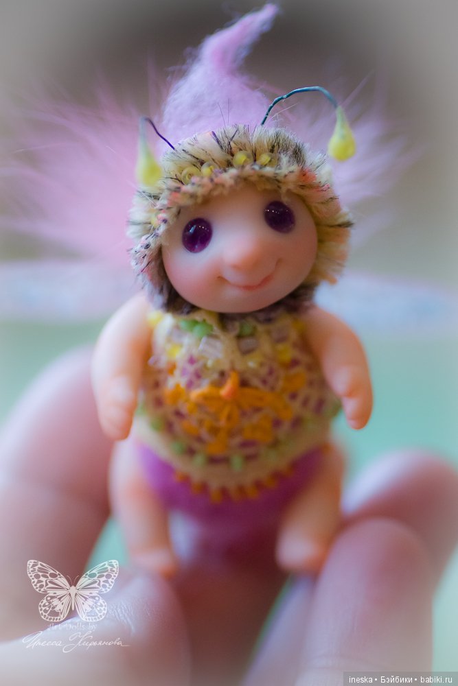 Жужик Пинки. Авторская куколка ©Инесса Кирьянова (фото 8)